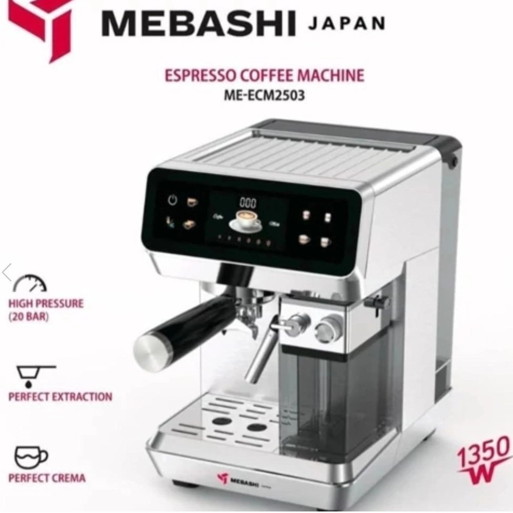 اسپرسوساز مباشی مدل ME-ECM2503 ظرفیت 1.8 لیتر